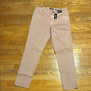 Express Mens Jeans in Light Pink - Athletic Slim